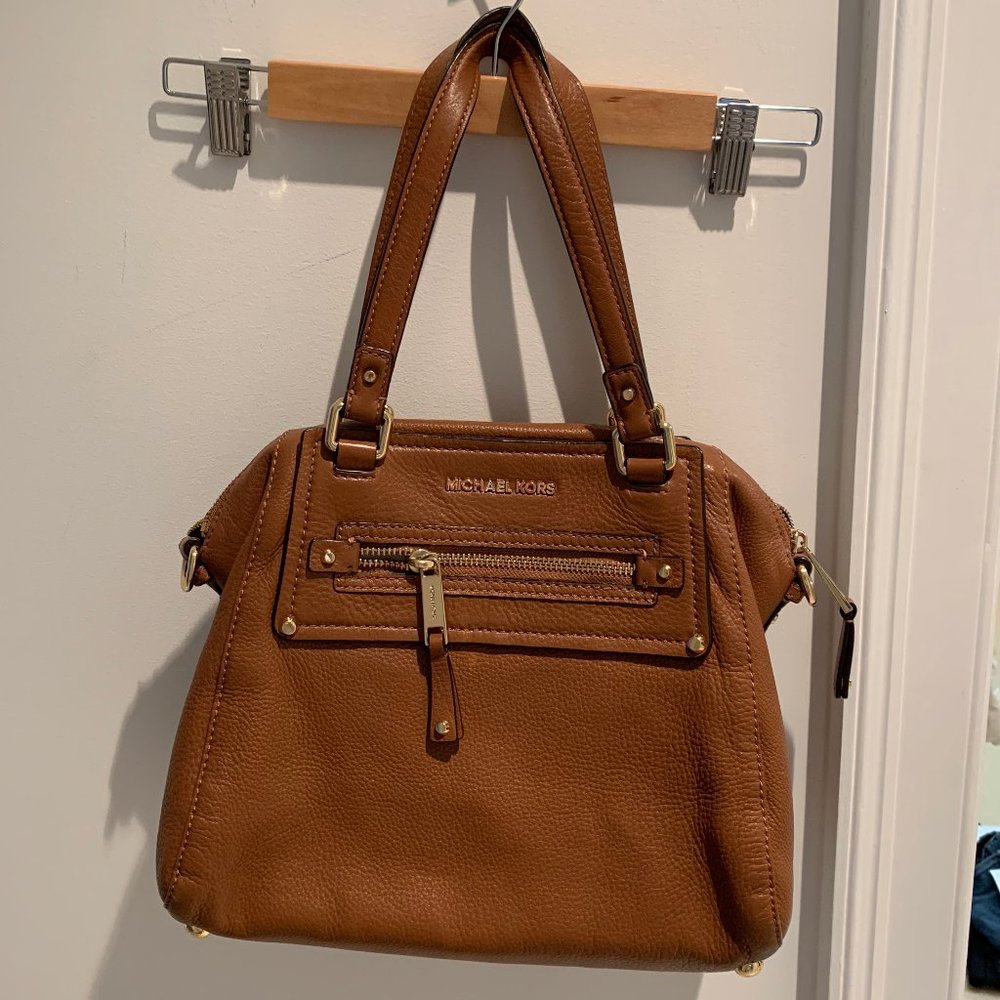 Michael Kors Tan Leather Purse